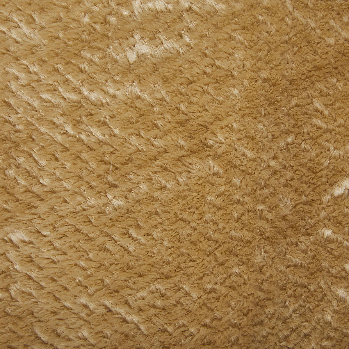 DECKE Senfgelb Saitler 220/200 cm - Dunkelgelb, Textil (200/220cm) - Beliani