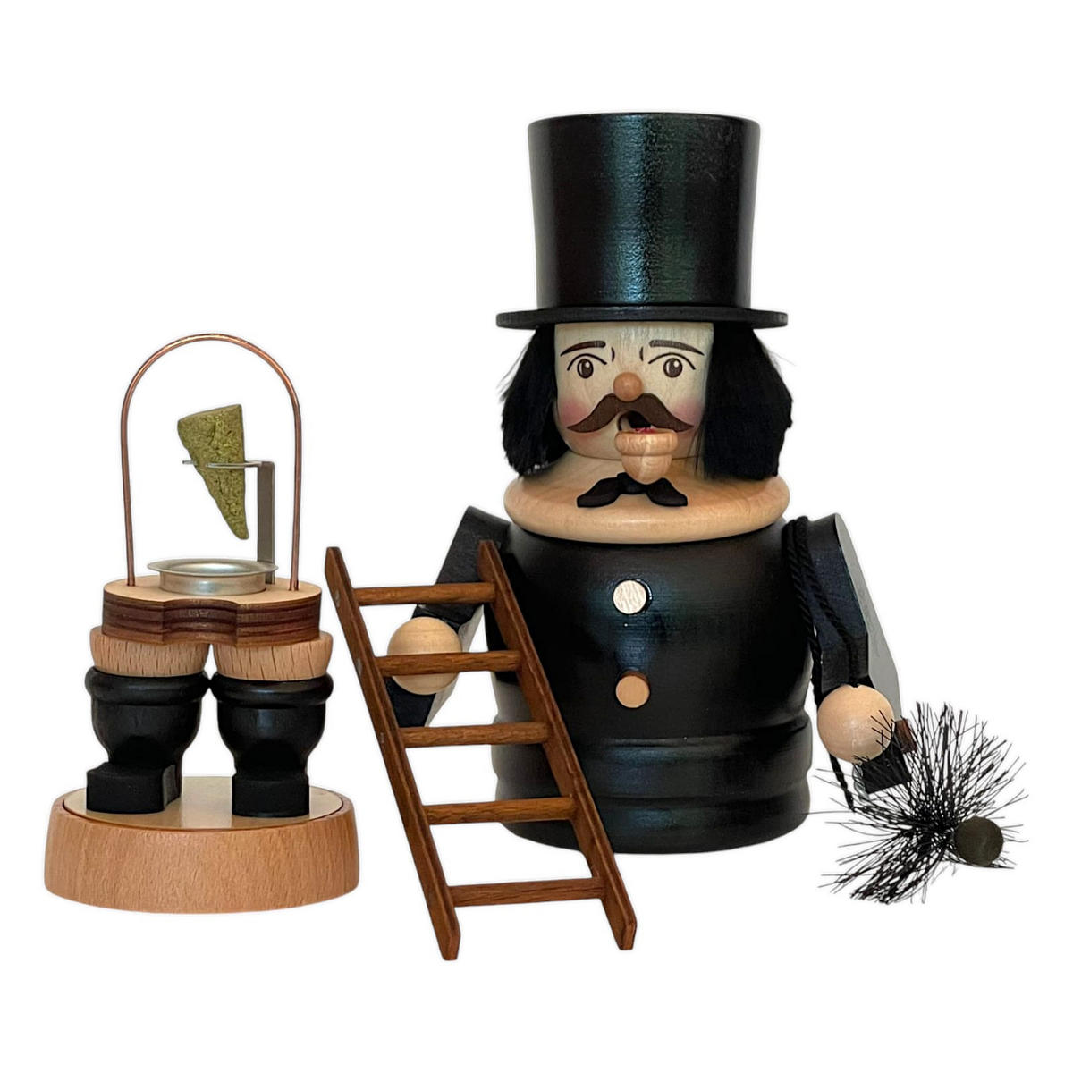 RÄUCHERMANN Schornsteinfeger 20 cm - Multicolor, Holz (10/19/13cm)