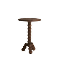 BEISTELLTISCH Veglio Braun 35/35/54 cm - Braun, Holz (35/35/54cm) - Light & Living