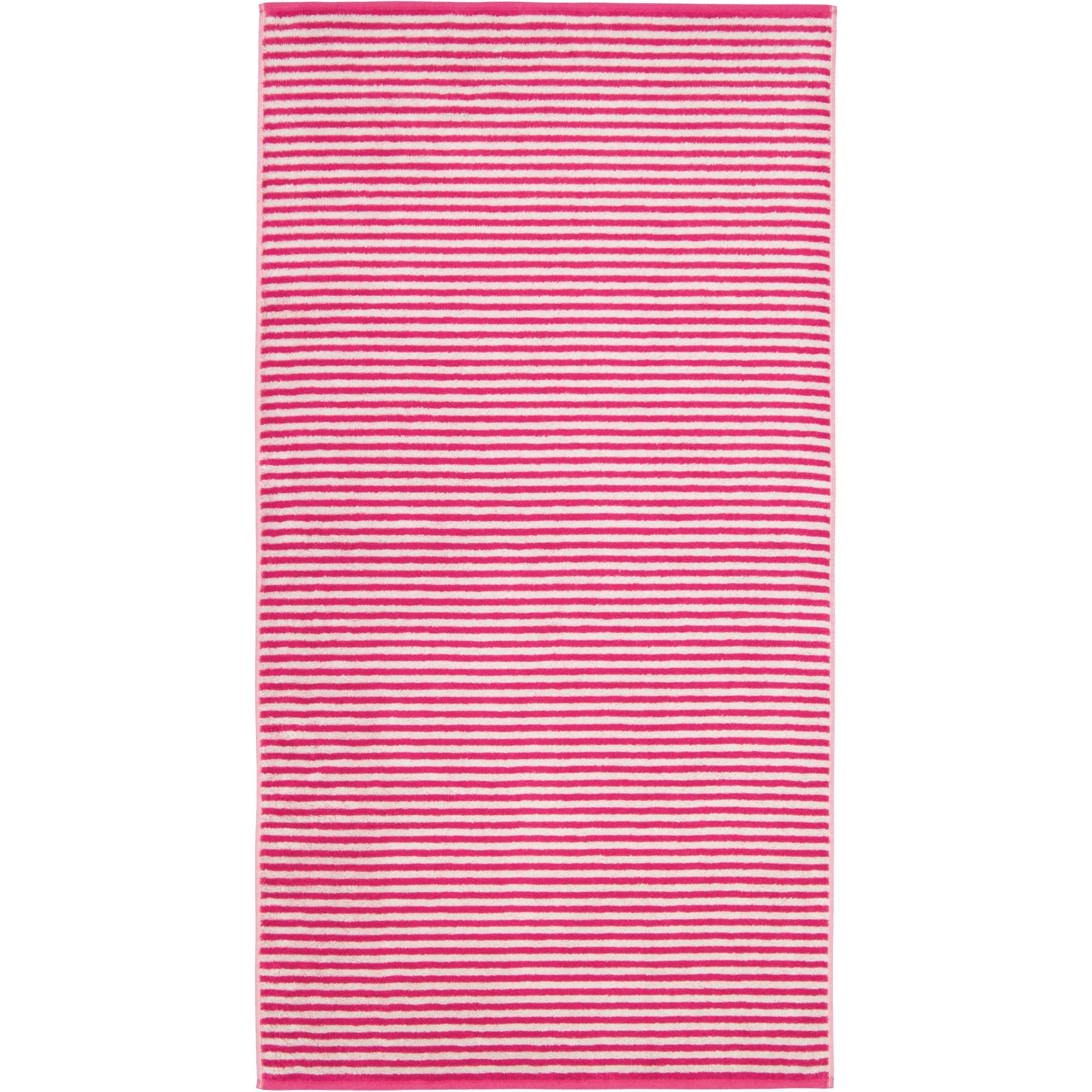 DUSCHTUCH CAMPUS RINGEL 955 PINK - 22 - Rosa, Textil (70/140cm) - Cawoe