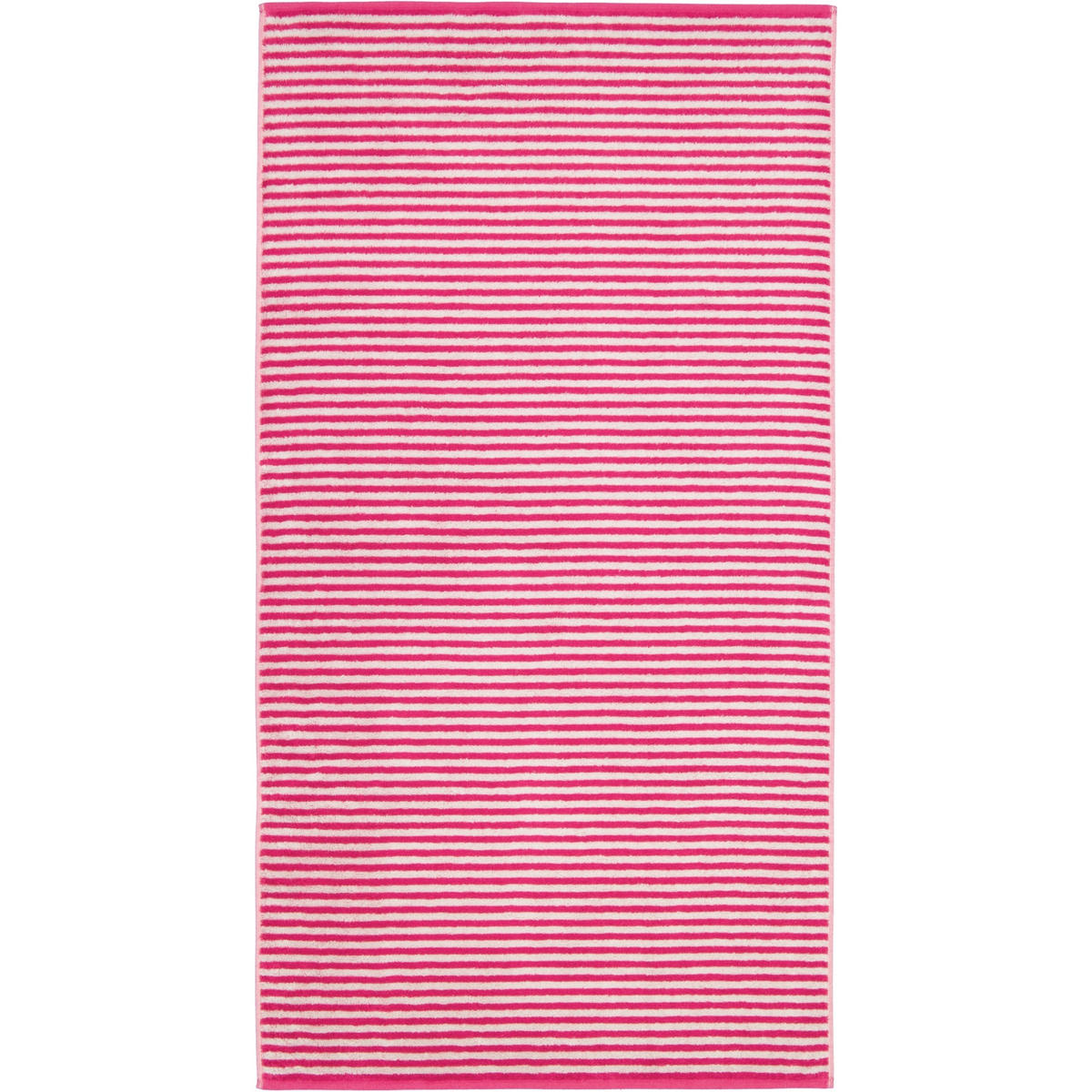 DUSCHTUCH CAMPUS RINGEL 955 PINK - 22 - Rosa, Textil (70/140cm) - Cawoe