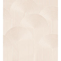 FOTOTAPETE 3D-Muster 250 x 279 cm - Beige, Papier (250/279cm) - Origin Wallcoverings