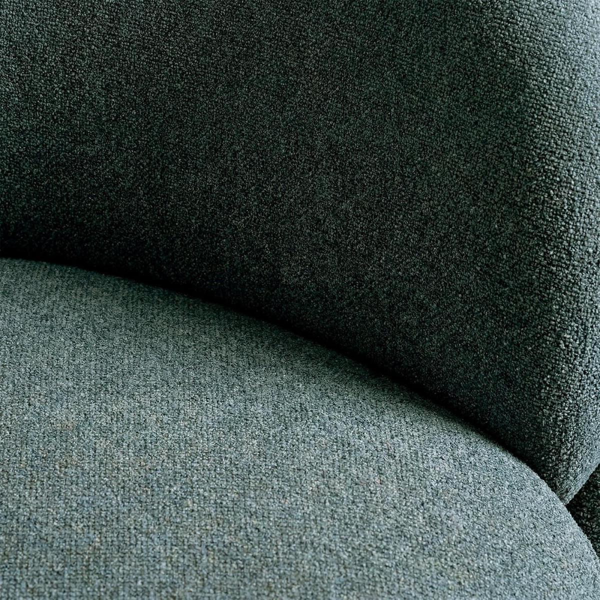 SESSEL Odd Grün 74 cm x 73 cm - Grün, Textil (74/73/73cm) - Klast Home