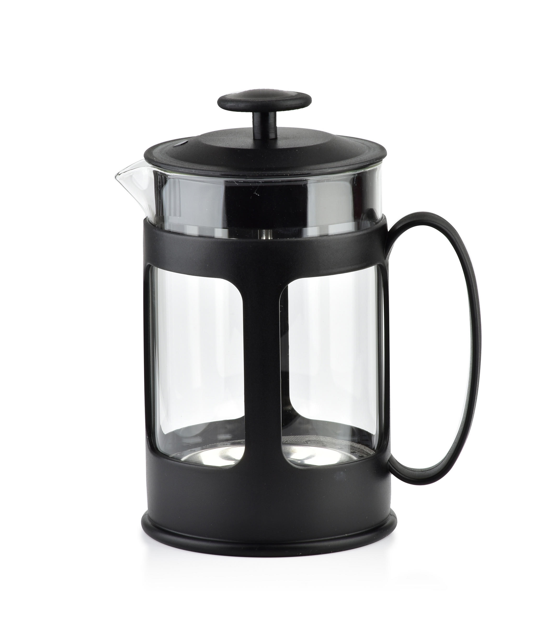 KAFFEEBEREITER Aude Schwarz 12/12/19.5 cm Glas - Schwarz, Glas (12/19.5/12cm) - Mondex