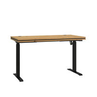 SCHREIBTISCH MALTESA 138x67x123,6 cm Bürotisch Computertisch, Eiche Artisan - Eiche Artisan, Holzwerkstoff (67/138/123.6cm) - MASSENO