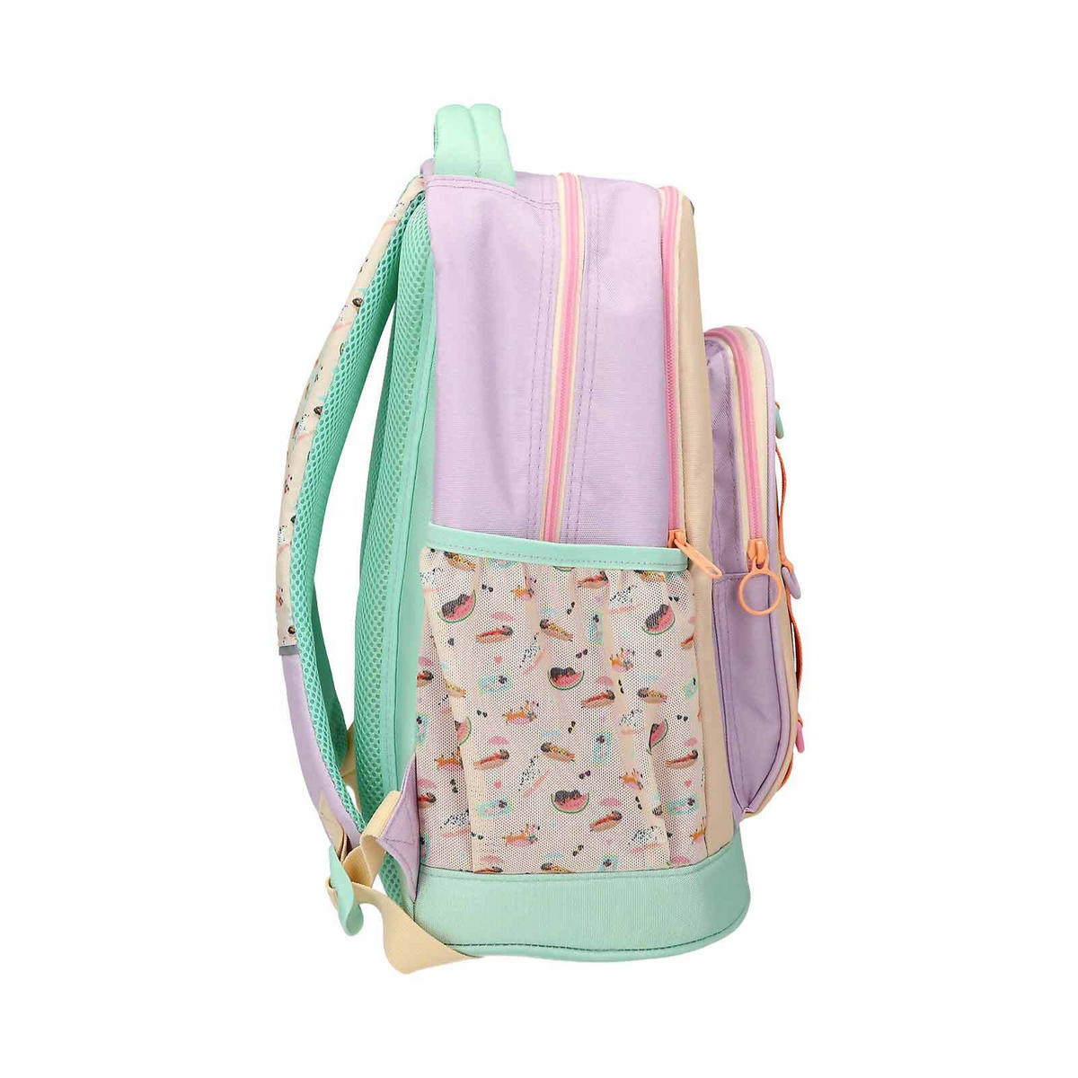 SCHULRUCKSACK SUNNY DOG TOPModel bunt 19 x 30 x 40 cm - Multicolor, Textil (30/19cm) - Depesche Germany