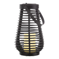 LED AUSSENLEUCHTE Solarlampe Schwarz - Schwarz, Kunststoff (18/18/26cm) - Nowa