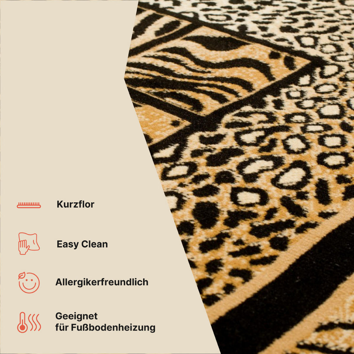 TEPPICH ATLAS Braun 250/300 cm - Braun, Textil (250/300cm) - Tapiso
