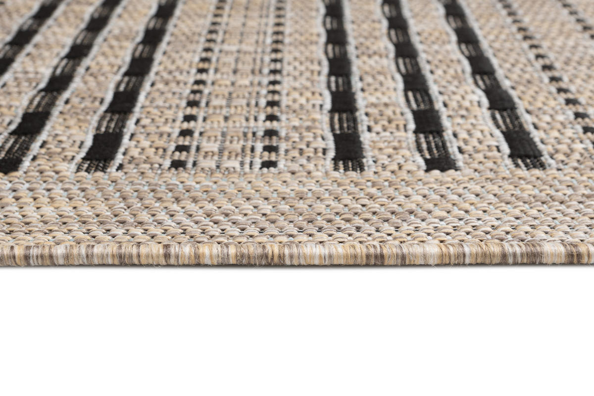 LÄUFER MELISSA Braun Gestreift Modern 70/900 cm - Braun, Textil (70/900cm) - Tapiso