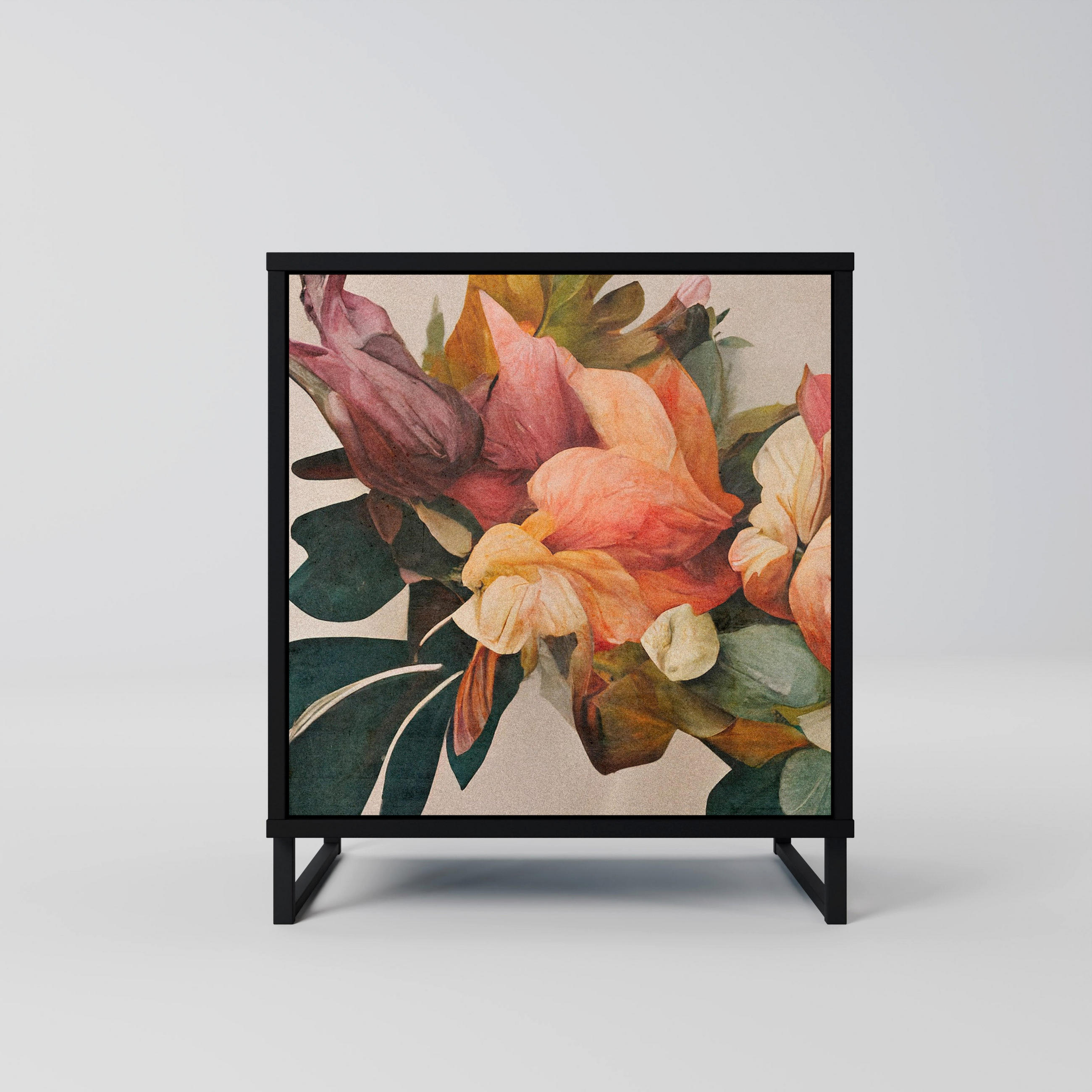 SpaceRebels Sideboard Schwarz 57.5x67.5x42 cm