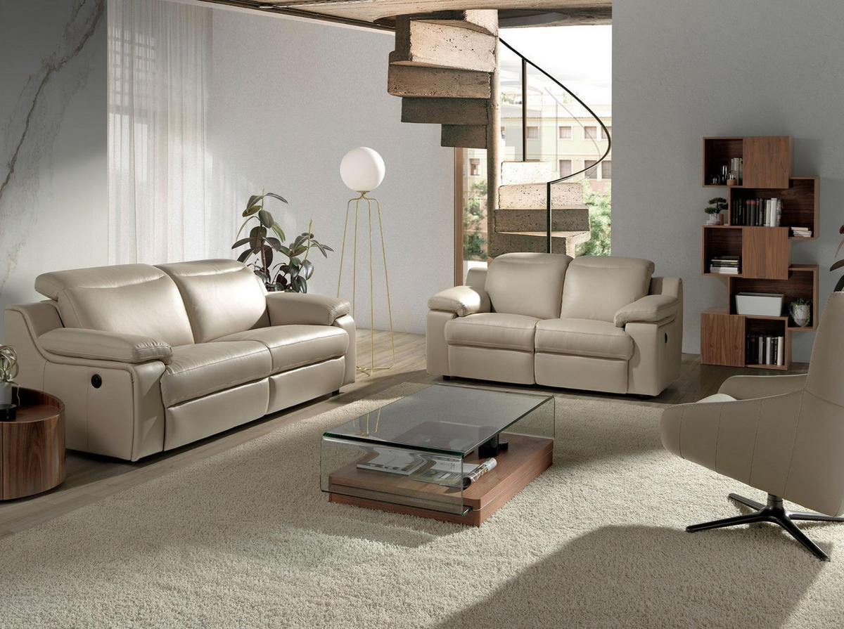 STELEUCHTE Stehleuchte goldener Stahl und weißes Glas 37/35/170 cm - Edelstahlfarben, Glas/Metall (35/37/170cm) - ANGEL CERDA