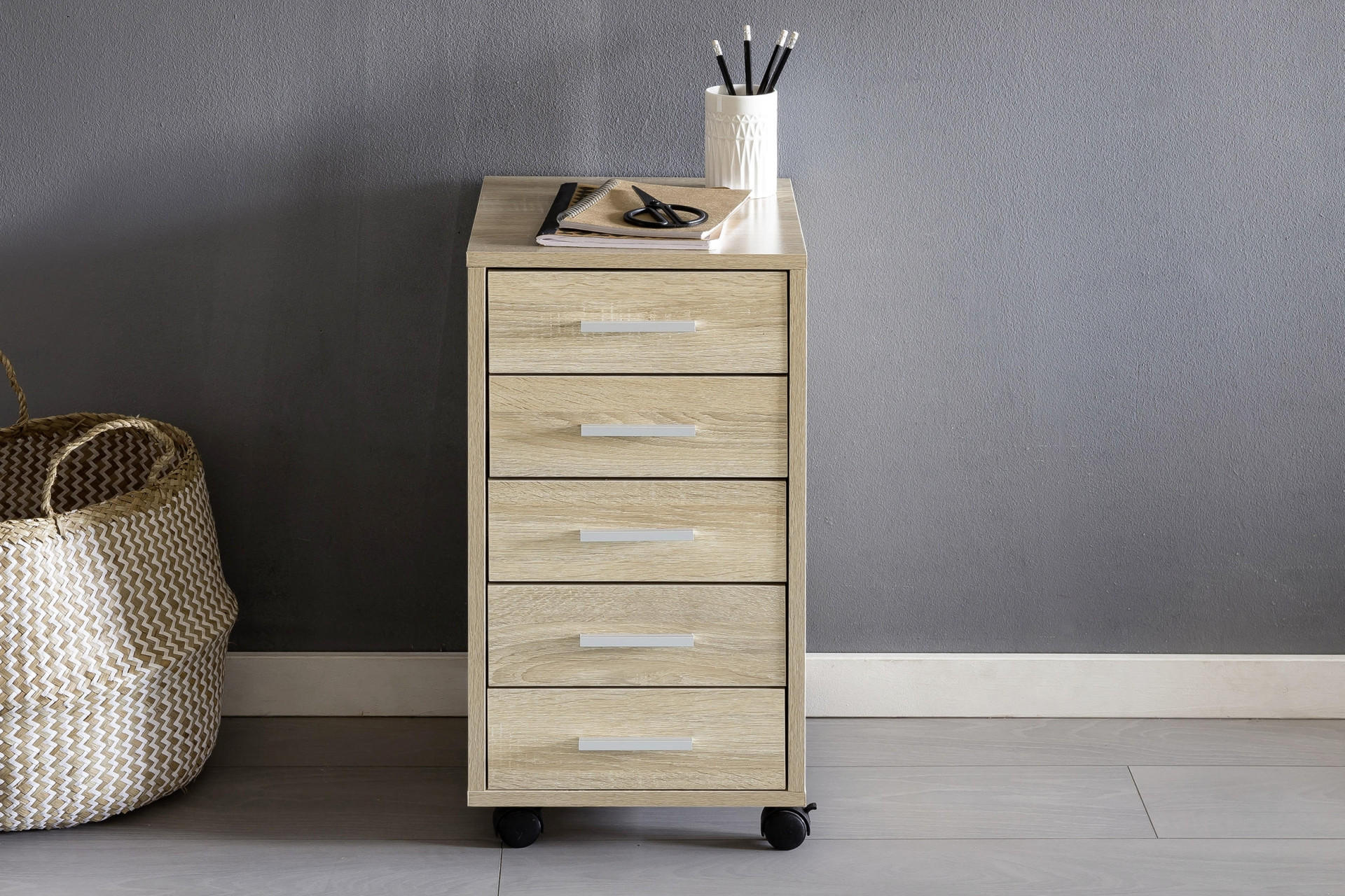 uredski ladičar na kotačićima