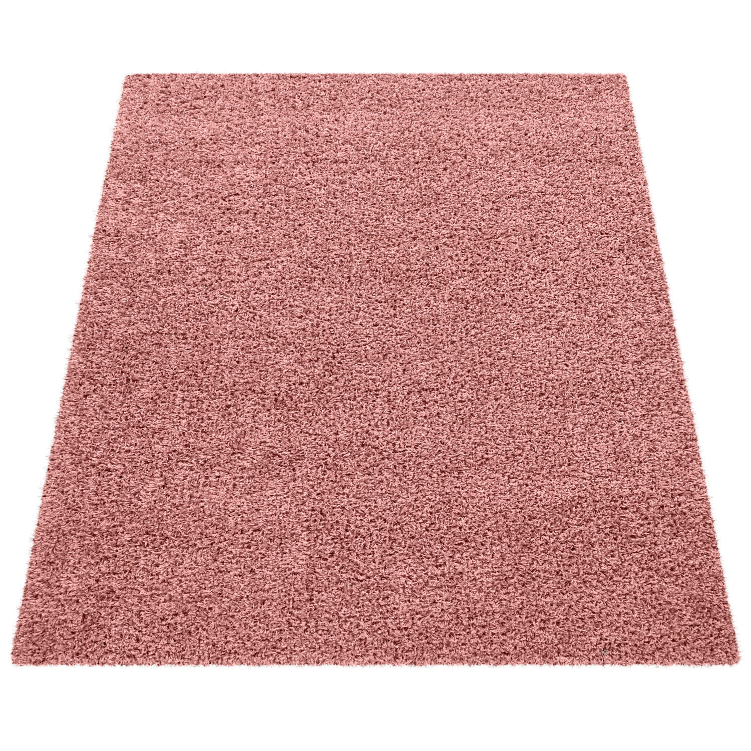 Paco Home Hochflorteppich Pink 60x100 cm