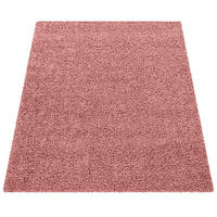 HOCHFLORTEPPICH 120/170 cm Twister 500 - Pink, Textil (120/170cm) - Paco Home