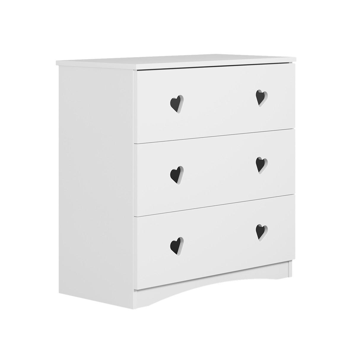 IZBA PRE BÁBÄTKO 2-dielny Biela - biela, kompozitné drevo (66/103/124cm) - Petits-meubles