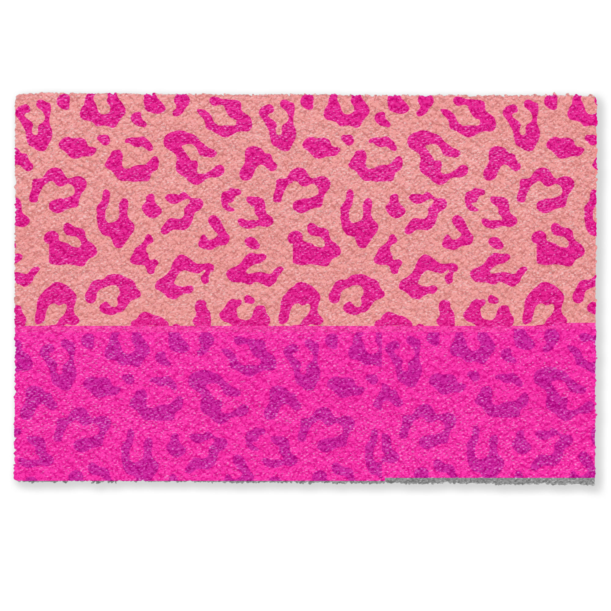 MuchoWow ROHOŽKA Potisk pantera - Růžová - Zvířecí potisk - Minimalistická 90x60 cm