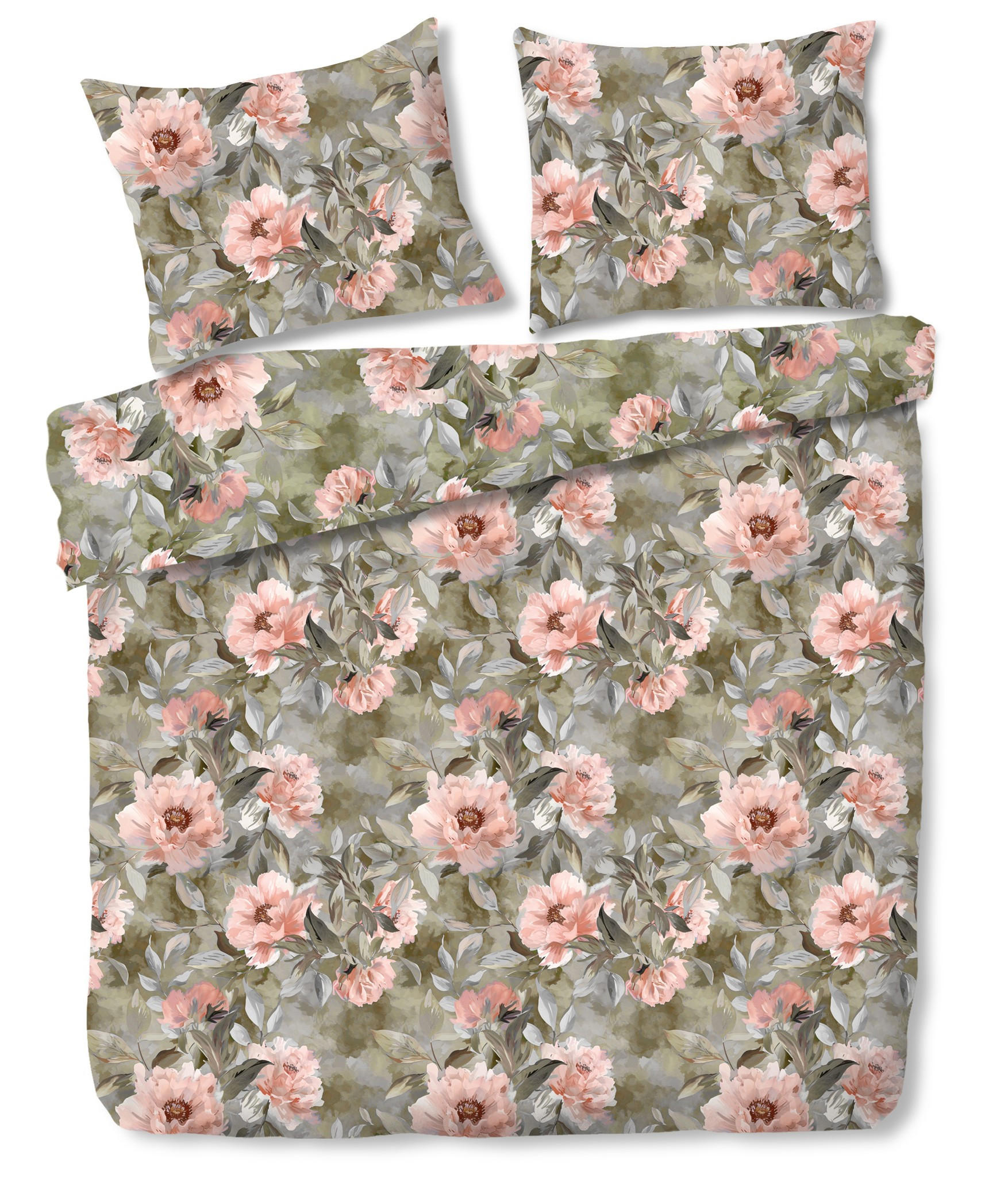 BETTWÄSCHE Dalesso - Grün, Textil (200/220cm) - home&you