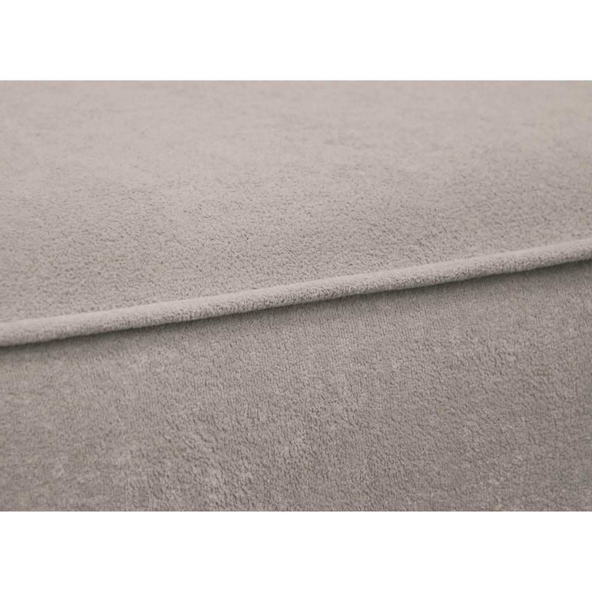 ECKSCHLAFSOFA Carlos beige - Beige/Schwarz, Kunststoff/Textil (265/170cm) - Beautysofa