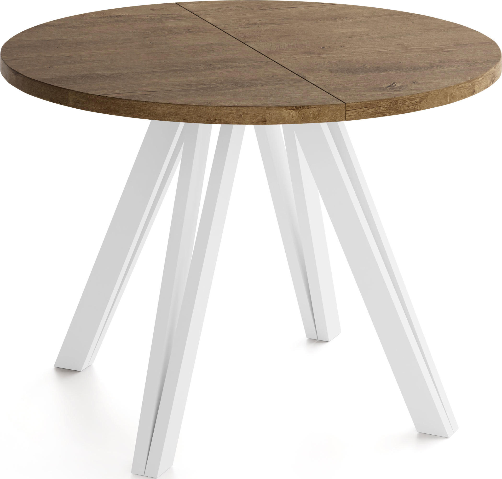 WFL Group Esstisch Alteiche 180x76.5x100 cm