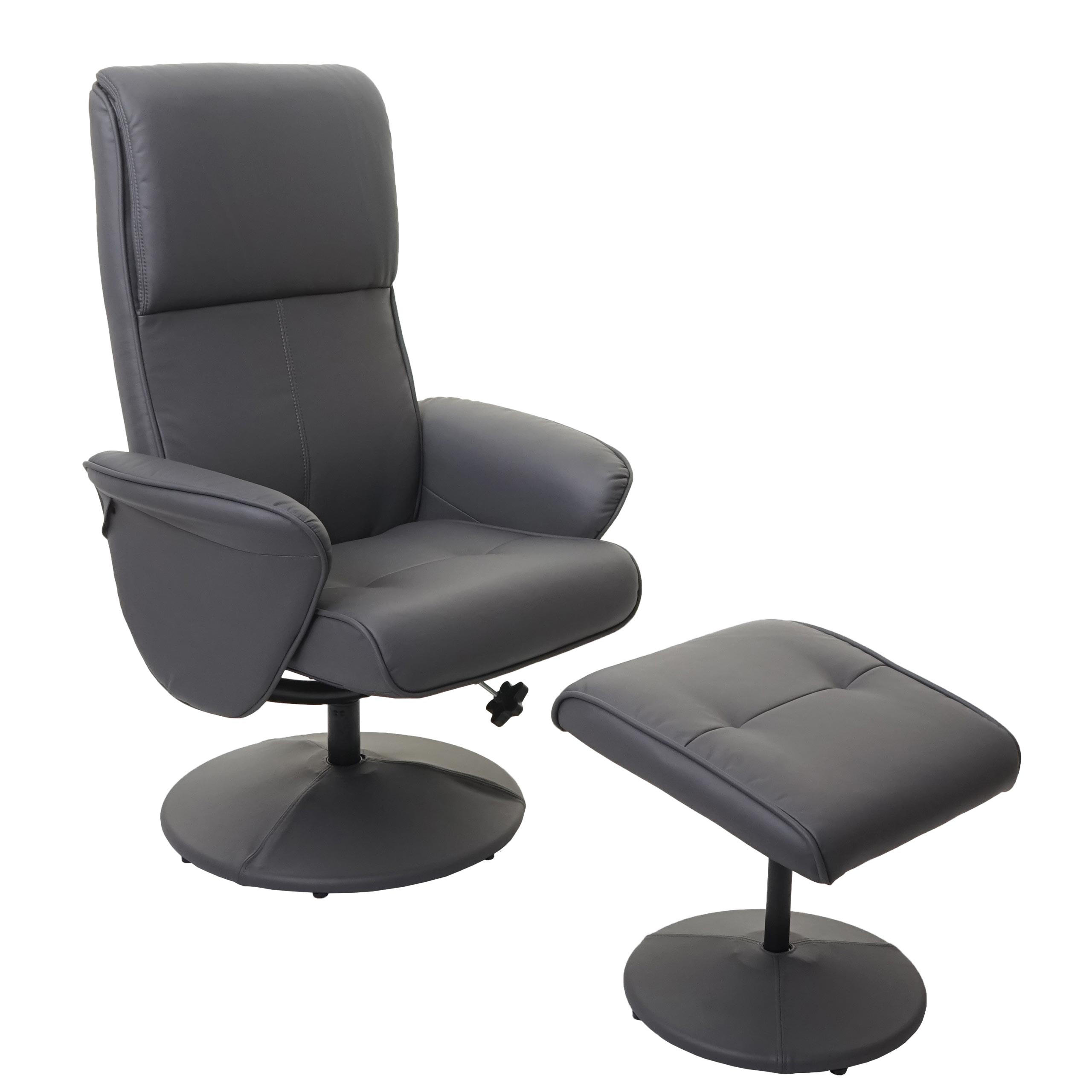 MCW RELAXAČNÉ KRESLO Šedá