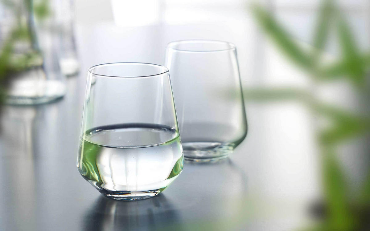 BECHER Harmony transparent 400 ml 6er Set - Transparent, Glas (0.4L) - Rastal