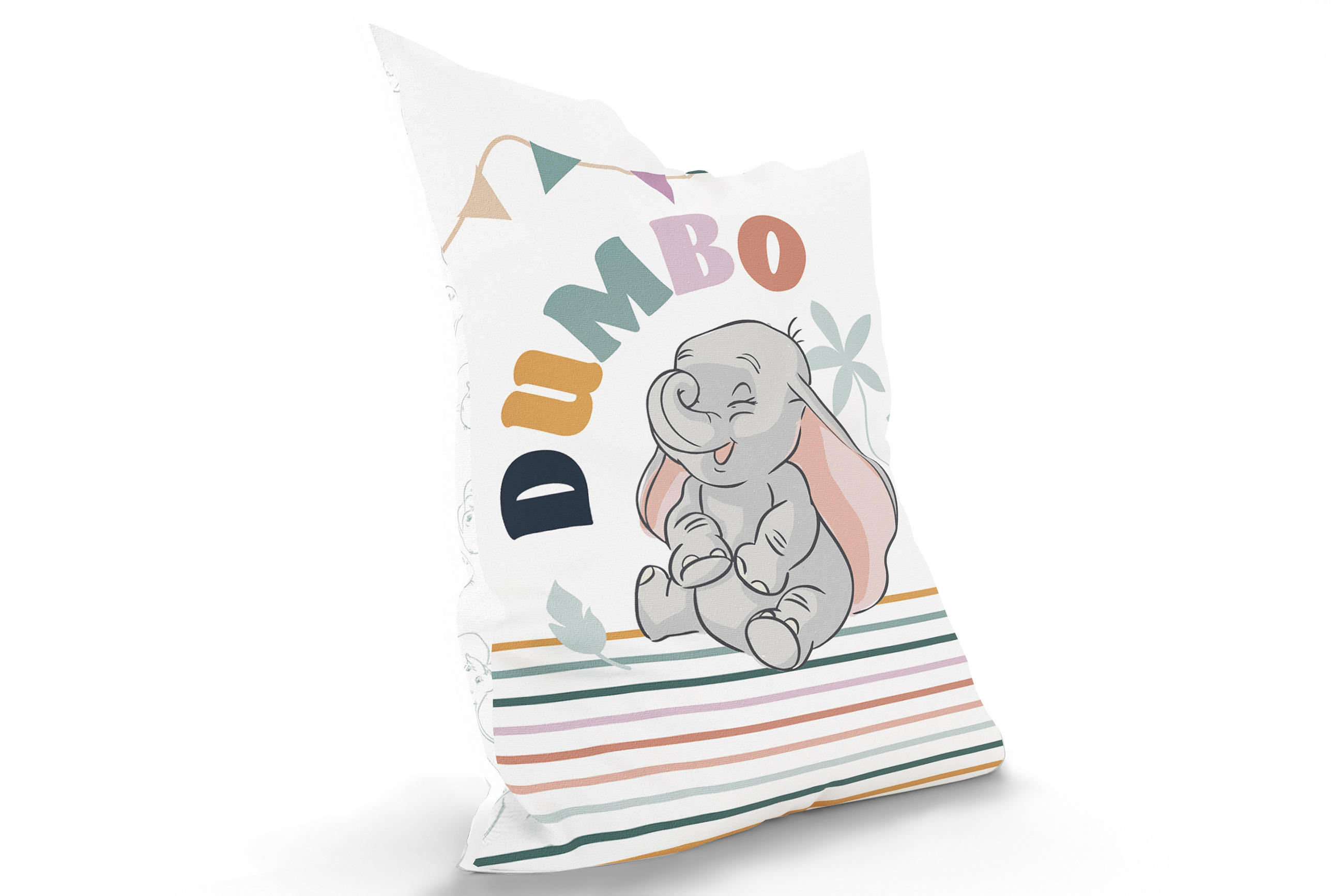 KINDER-SITZSACK - Dumbo - Multicolor/Weiß, Textil (100/25/135cm) - Green Bean
