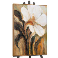 GEMÄLDE Warme Farben Schattenfugenrahmen Eichefarben 120x80 cm - Eichefarben, Holz (120/80cm) - YS-art gallery