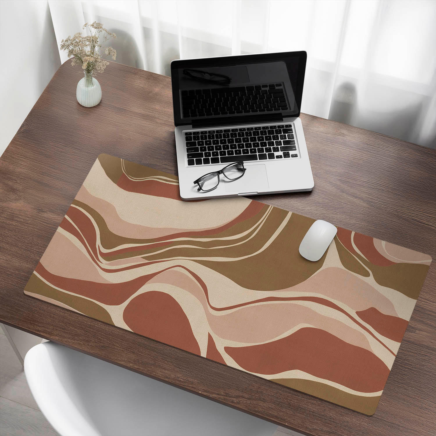 SCHREIBTISCHUNTERLAGE 100x50 cm Beige - Beige, Kunststoff (100/50/1.6cm) - Wallfluent