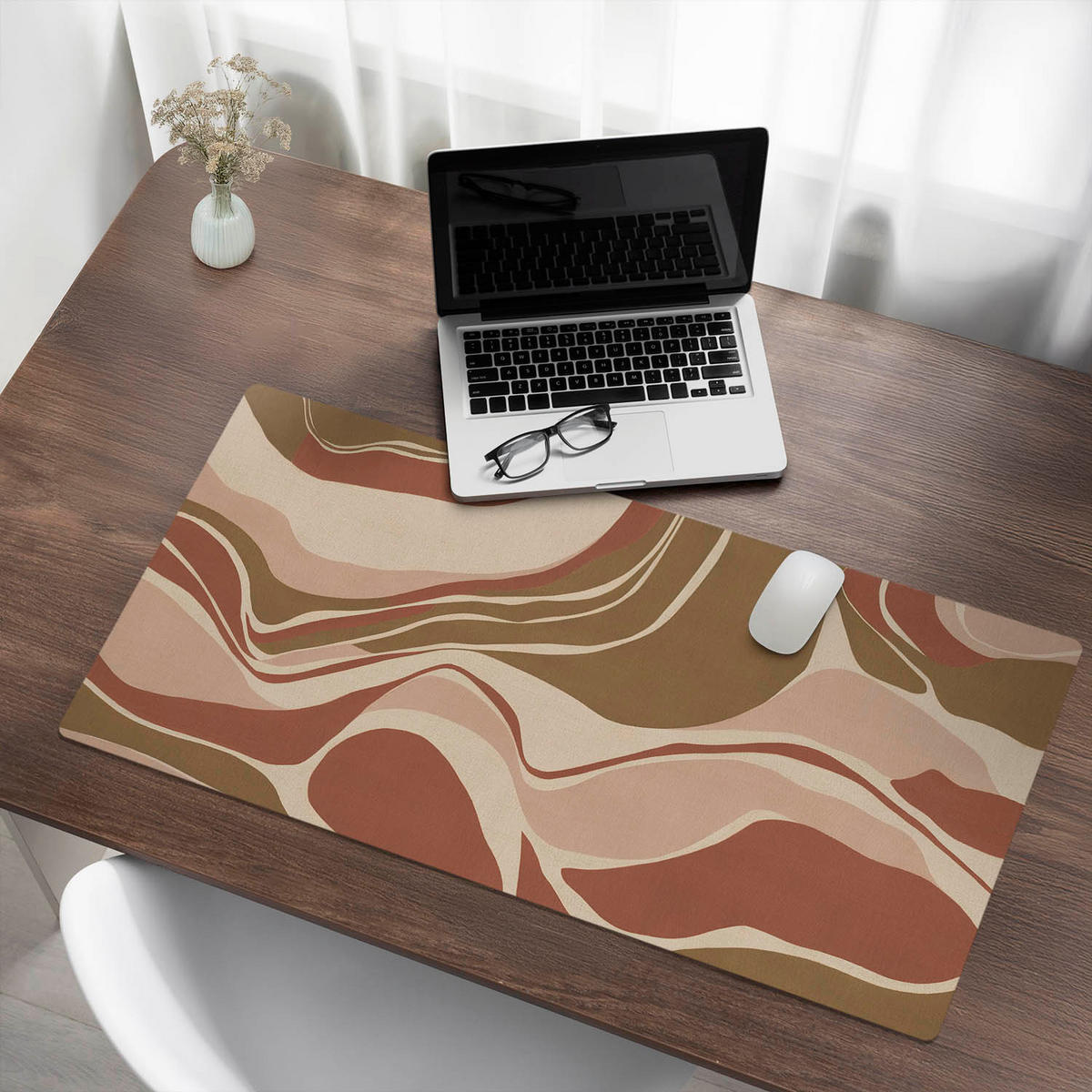 SCHREIBTISCHUNTERLAGE 100x50 cm Beige - Beige, Kunststoff (100/50/1.6cm) - Wallfluent