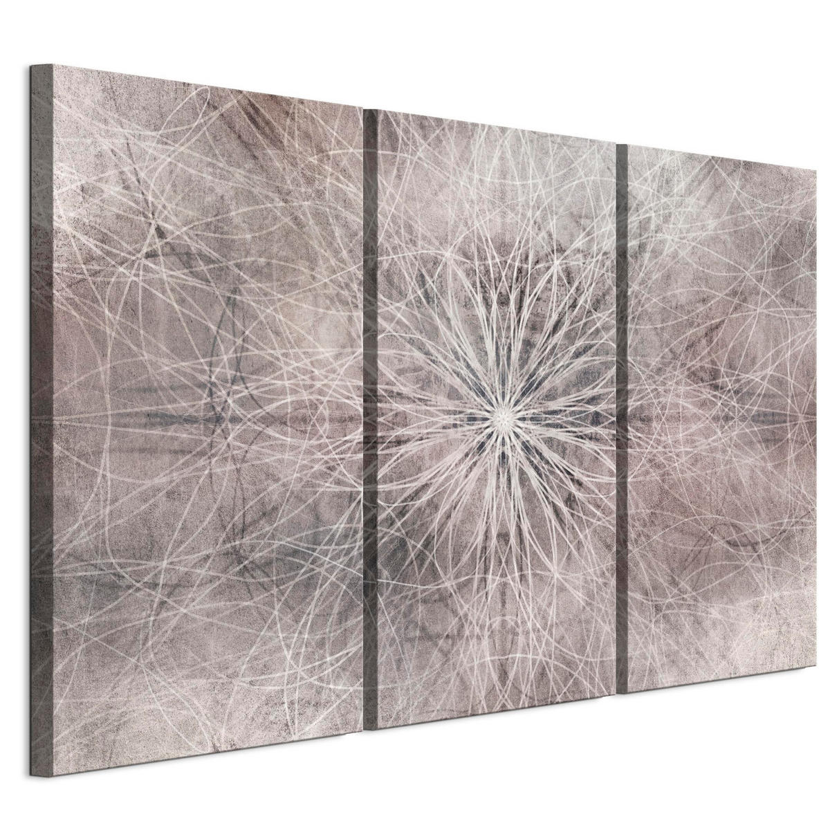 LEINWANDBILD Boho 3-tlg. 90x60 cm - Multicolor, Holz (90/60cm) - LUMASOUL