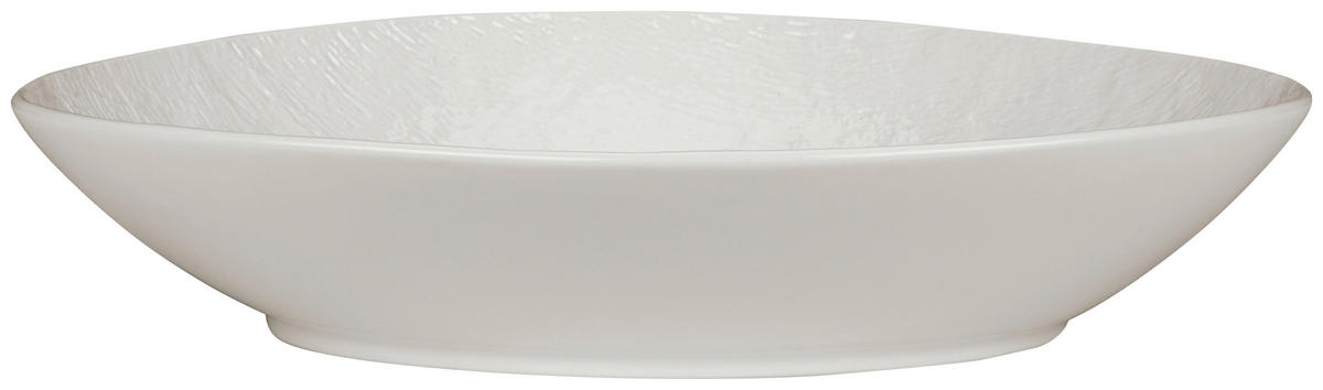 SUPPENTELLER Haruki in Weiß - Weiß, Keramik (25.3/22.3/5.1cm) - Mömax