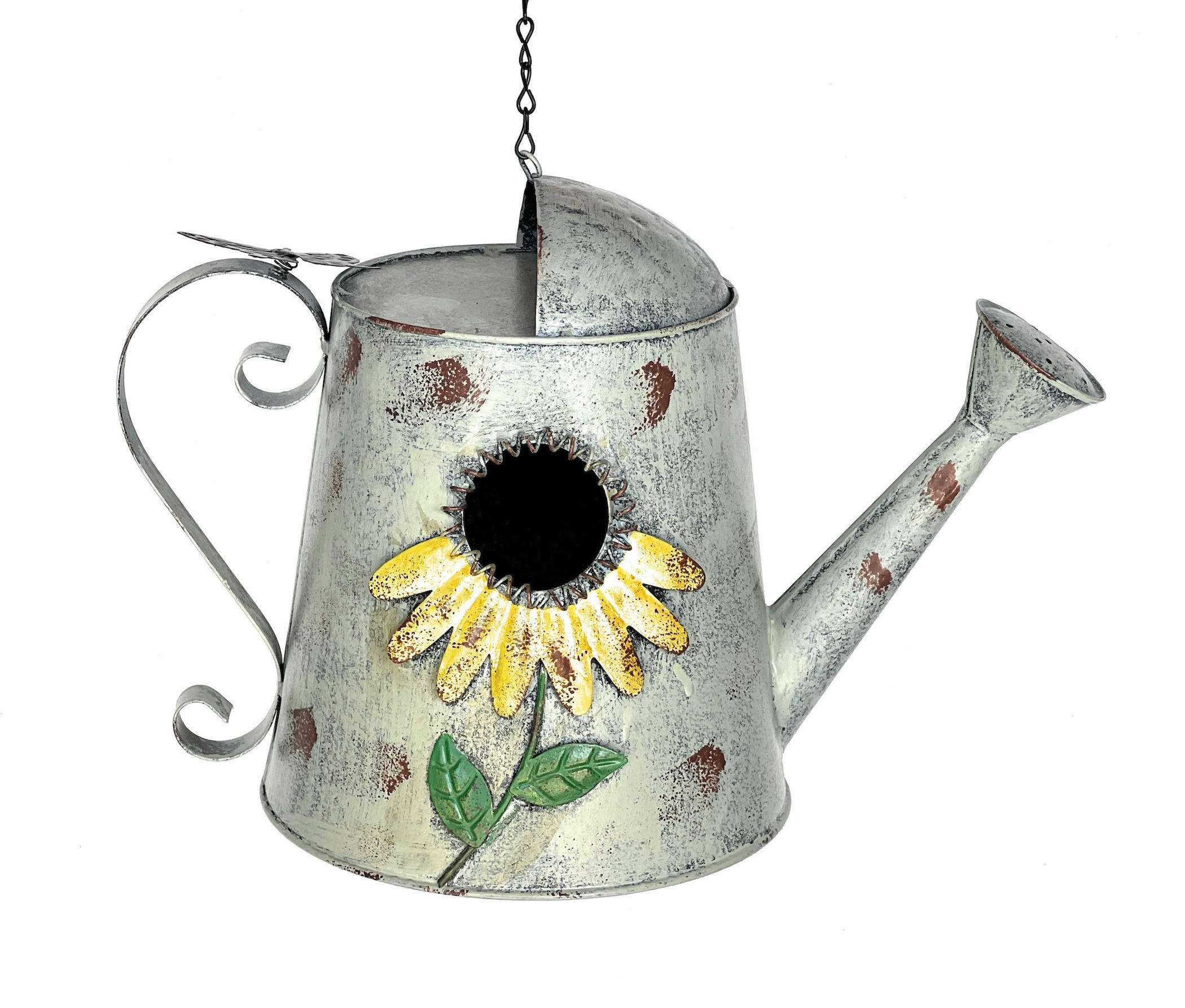 DanDiBo Vogelhaus Grau 35x45x20 cm