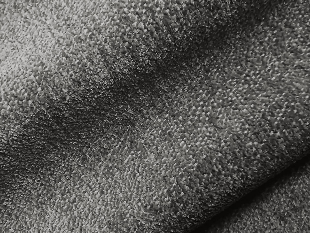 SESSEL Chenille Stoff Grau - Dunkelgrau/Schwarz, Holzwerkstoff/Kunststoff (120/72/115cm) - Makamii