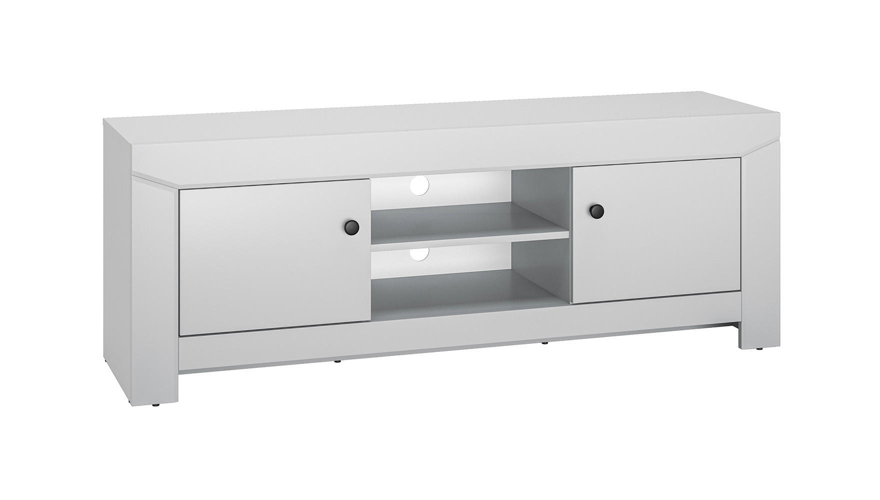 Feldmann-Wohnen Lowboard Grau 153x56x42 cm