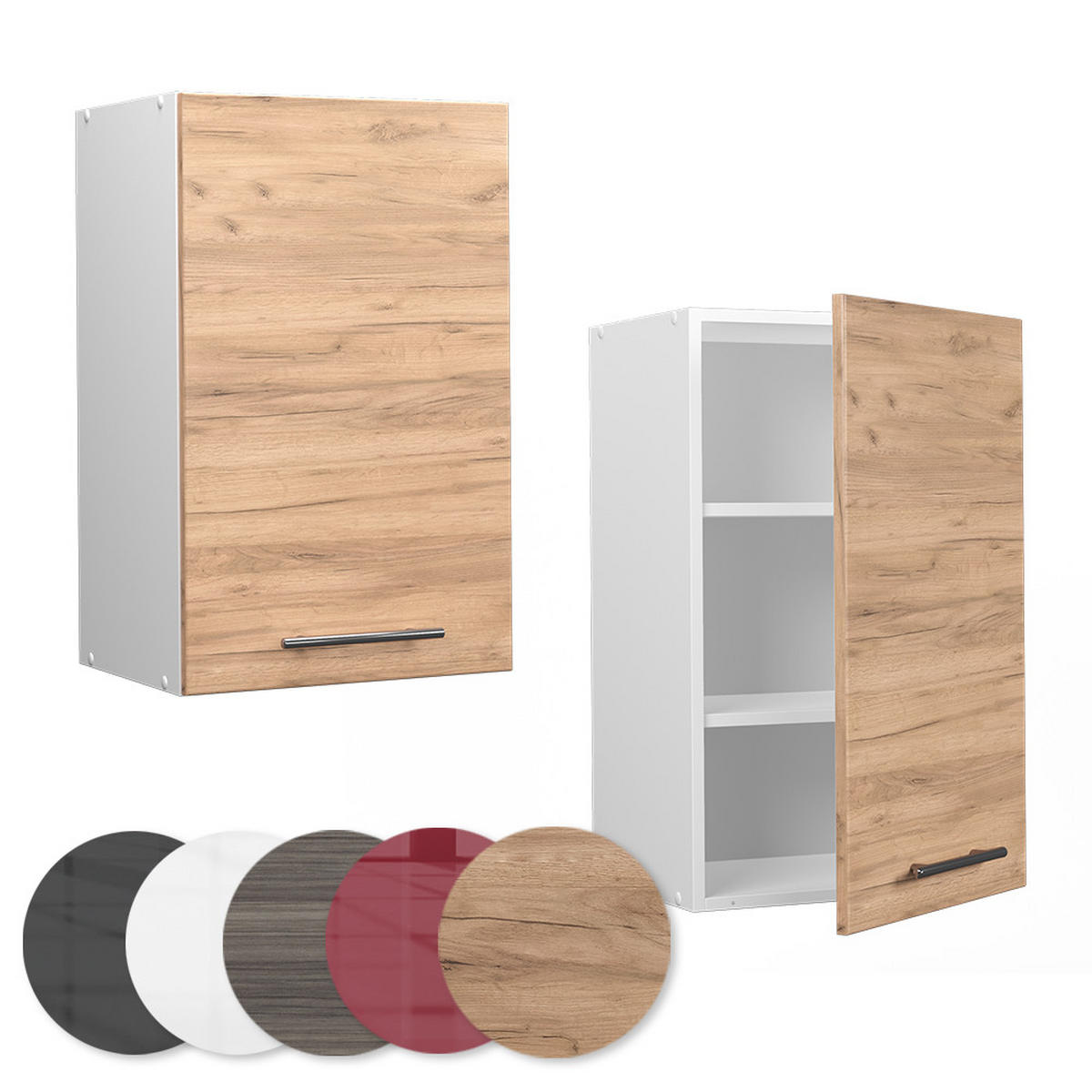 HÄNGESCHRANK Fame-Line Goldkraft Eiche 45 cm - Honigeiche/Eiche Wotan, Holzwerkstoff (45/72/34.1cm) - Vicco