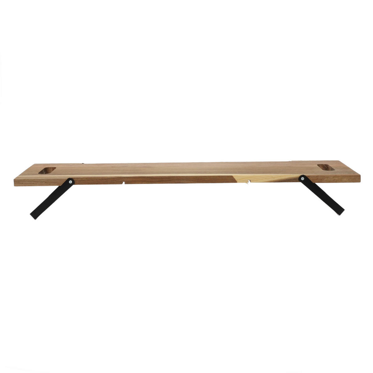 SERVIERTABLETT aus Holz rechteckig Braun 67,5/20/7 cm - Braun, Holz (20/7/67.5cm) - Excellent Houseware
