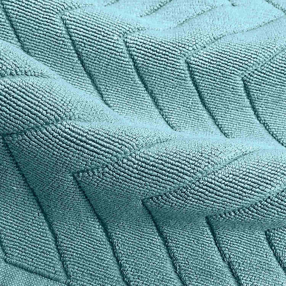 BADEMATTE rutschfest mit Memory-Schaum (Blau) - Blau, Textil (50/80cm) - Intirilife