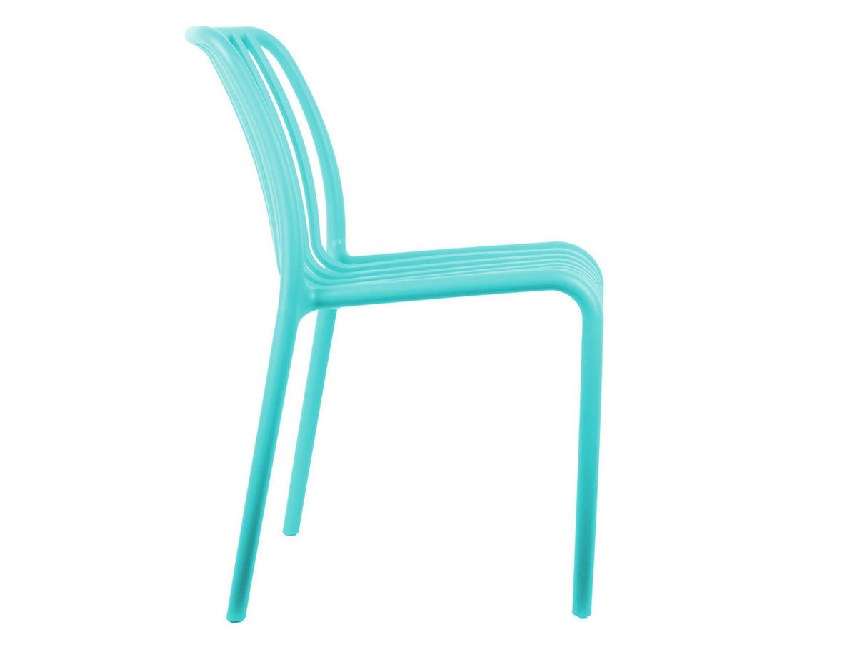 GARTENSTUHL Glee 58/42/79 cm - Blau, Kunststoff (42/79/58cm) - Leitmotiv
