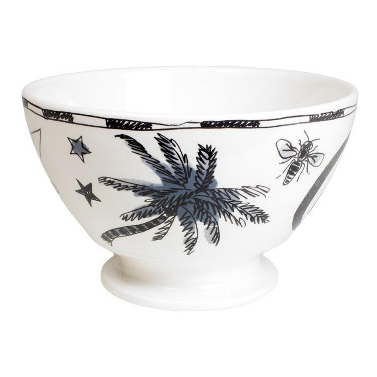 SCHALE Ciao Bella in Schwarz - 15,5cm - Schwarz, Keramik (15.7/10/15.7cm) - Blond Amsterdam