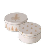 DOSEN Platin 14-16 cm, 2er-Set - Beige, Metall (16/6.6/16cm) - Boltze Home
