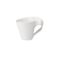 BECHER MIT HENKEL NewWave Caffè weiß 250 ml - Weiß, Keramik (0.25L) - Villeroy & Boch