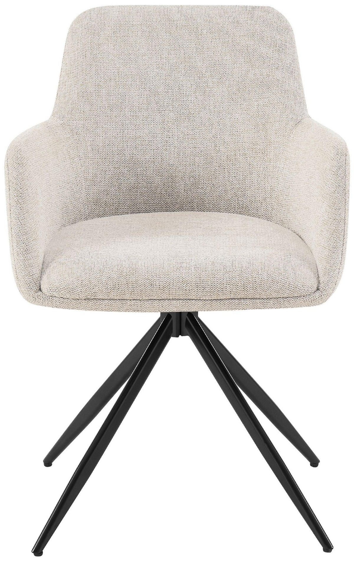 ESSZIMMERSTUHL Olema 81x56x62 cm creme - Creme, Textil (56/81/62cm) - furnicato