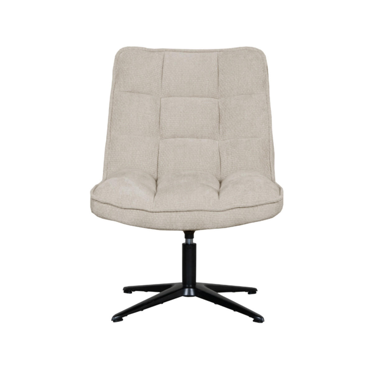 SESSEL Vince Beige 74/63/91 cm - Hellbraun, Textil (63/91/74cm) - LABEL51