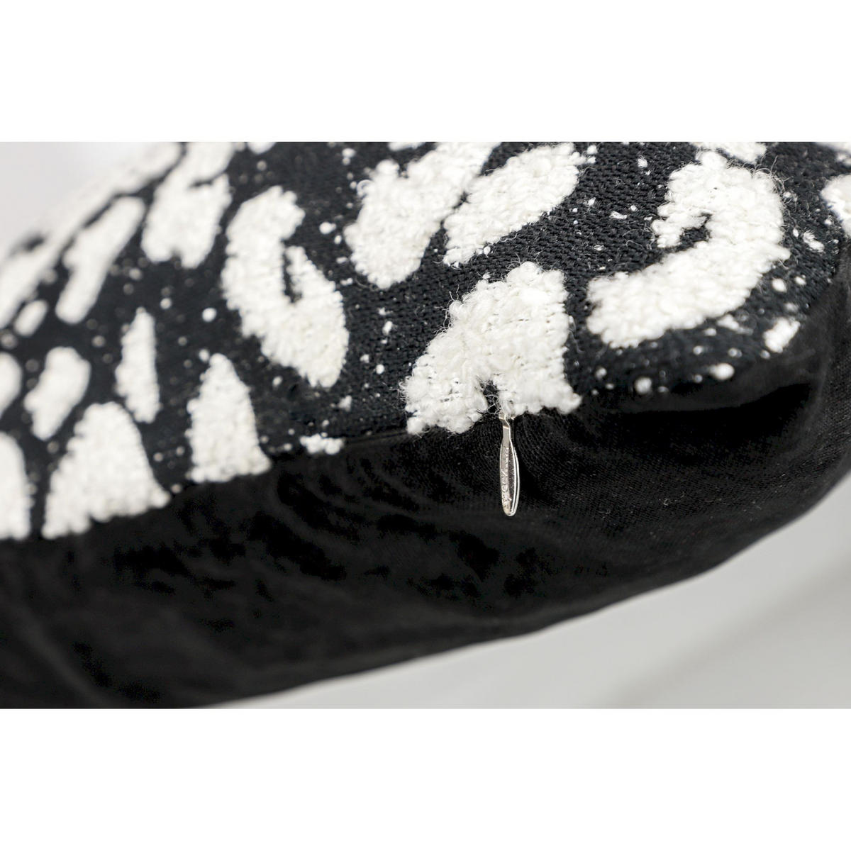 ZIERKISSENHÜLLE SPOT - Schwarz, Textil (50/50cm) - Sportalm Kitzbühel