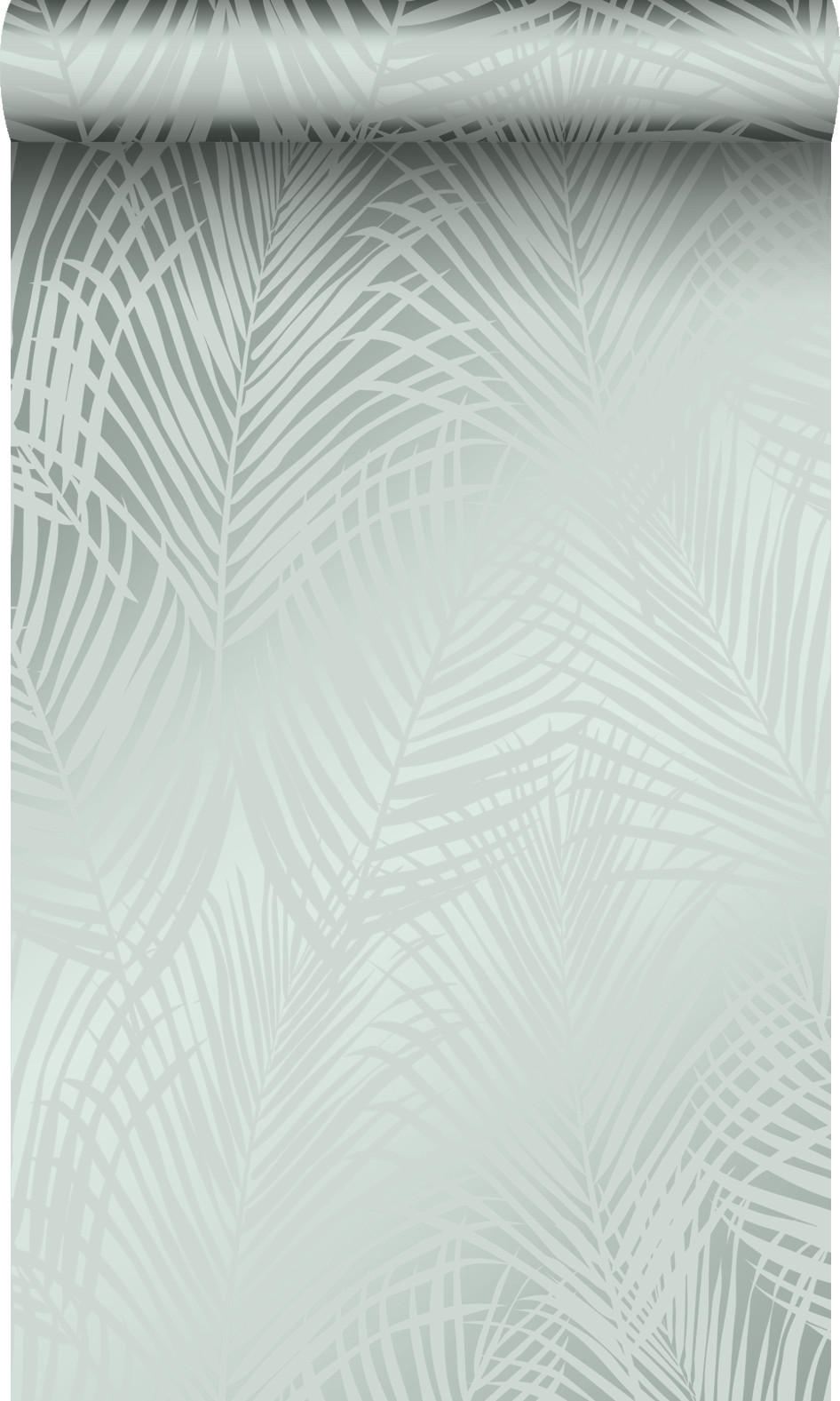 TAPETE Palmenblätter 53 cm x 10.05 m - Grün, Papier (53/1000cm) - Origin Wallcoverings
