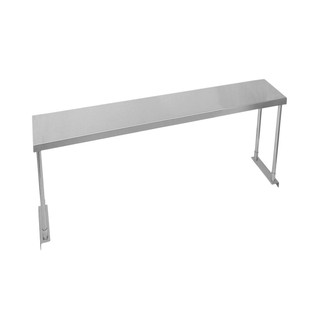 GASTRO-REGAL Edelstahl 150cm - Silberfarben, Metall (150/75/30cm) - Kukoo
