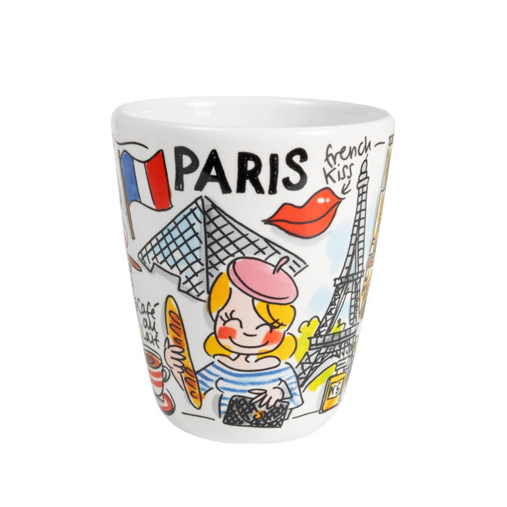 BECHER Blond City Icon Paris in Bunt - 350 ml - Multicolor, Keramik (0.35L) - Blond Amsterdam