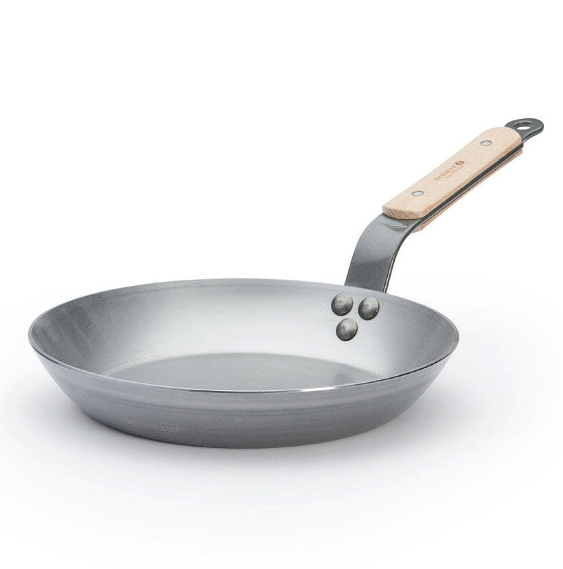 BRATPFANNE Bois 24 cm - Silberfarben, Metall (24cm) - De Buyer