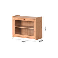 BROTKASTEN aus Bambus in Natur Farbe mit zwei Fächern Rechteckig Umweltfreundlich & ungiftig 40 x 17 x 31 cm - Naturfarben, Naturmaterialien (40/31/17cm) - Livingandhome