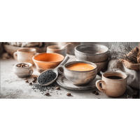 GLASBILD 125x50 cm Bild Küche Kaffee - Beige, Glas (125/50cm) - artissimo